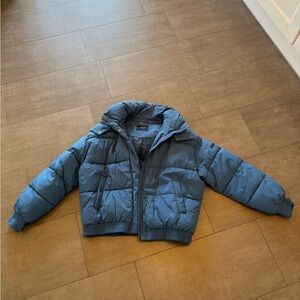 Women’s Blue Puffer Jacket